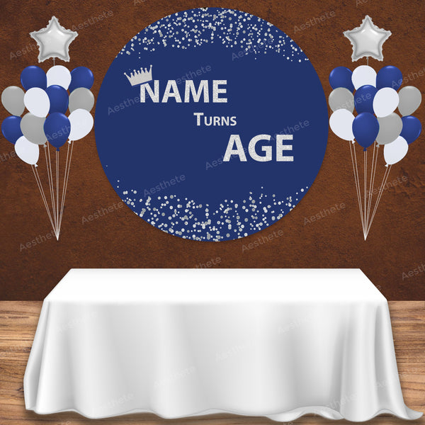 Crown Blue and Silver Basic